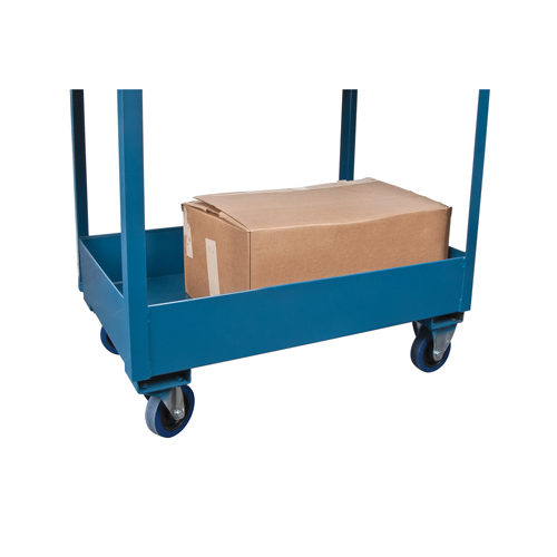 Deep Lipped Service Cart, 2 Tiers, 24" W x 47" H x 36" D, 1200 lbs. Capacity Auto Electric Service Ltd.