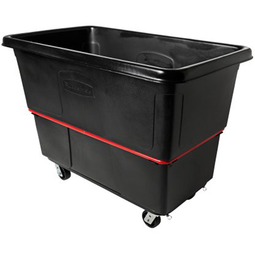 Heavy-Duty Utility Truck, Black Recycled Plastic, 59"/34-5/8" L x 34"/59-1/64" W x 42-1/16"/42-7/8" H, 27 cu. ft. Volume, 1200 lbs. Capacity Auto Electric Service Ltd.