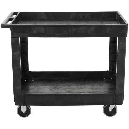 Chariot utilitaire avec poign&eacute;e, 2 tiers, 40" x 32-1/4" x 24", Capacit&eacute; 500 lb Auto Electric Service Ltd.