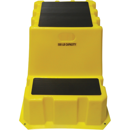 Escabeaux emboîtables industriels, 2 marches, 33" x 25-3/4" x Hauteur 24" Auto Electric Service Ltd.