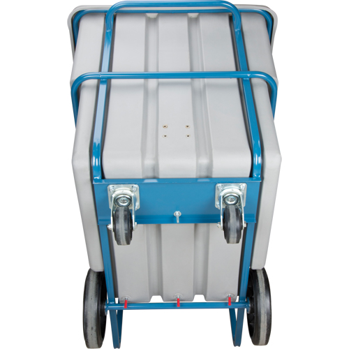 Chariot basculeur en acier, Poly&eacute;thyl&egrave;ne, 1,1 vg³, Capacit&eacute; de charge de 2000 lb Auto Electric Service Ltd.
