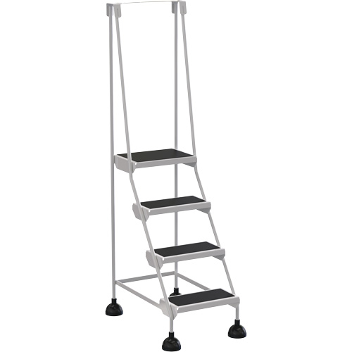 Stop-Step Ladders, 4 Steps, 16" Step Width, 38-3/16" Platform Height, Steel Auto Electric Service Ltd.