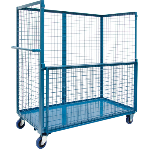 Wire Mesh Stock Truck, Steel, 24" x 55" x 36", 2400 lbs. Capacity Auto Electric Service Ltd.