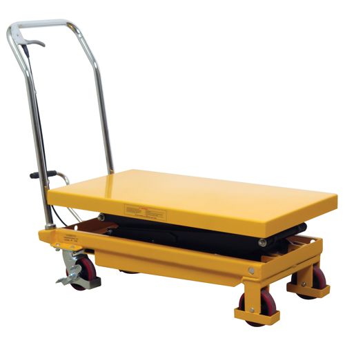Hydraulic Scissor Lift Table, 19.5" L x 35.5" W/35-1/2" L x 19-1/2" W, Steel, 770 lbs. Capacity Auto Electric Service Ltd.