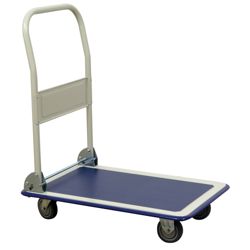 Folding Handle Platform Truck, Steel, 440 lbs., 29" L x 19" W, 32-1/2" High Auto Electric Service Ltd.