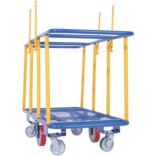 Chariot horizontal pour panneaux, 63-7/16" x 28-1/2" x 40-15/16", Capacit&eacute; 2000 lb Auto Electric Service Ltd.