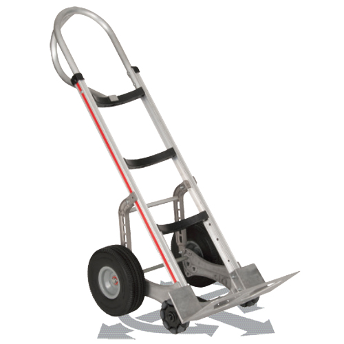 Diable autostabilisant, Prise En P, Aluminium, Hauteur de 55'', Capacit&eacute; 500 lb Auto Electric Service Ltd.