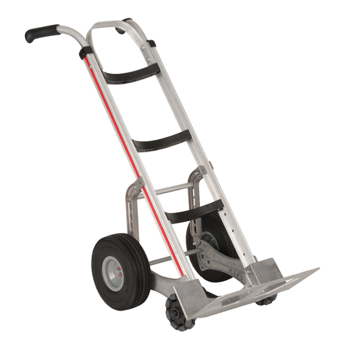 Diable autostabilisant, Prise Double, Aluminium, Hauteur de 55'', Capacit&eacute; 500 lb Auto Electric Service Ltd.