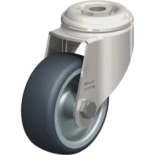 Stainless Steel Thermoplastic Elastomer Caster, Swivel, 3-1/8" (79.5 mm) Dia., 220 lbs. (100 kg.) Capacity Auto Electric Service Ltd.
