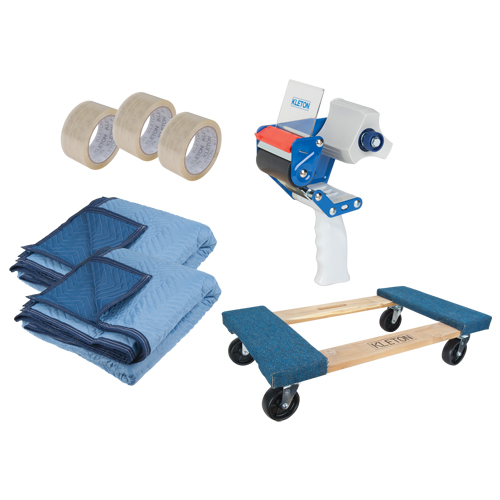 Moving Kit, Wood Frame, 18" W x 30" L, 1000 lbs. Capacity Auto Electric Service Ltd.
