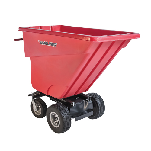 Chariot &agrave; bascule motoris&eacute;, Capacit&eacute; 13.5 cu.ft., 45" h x 27" la x 68" p Auto Electric Service Ltd.