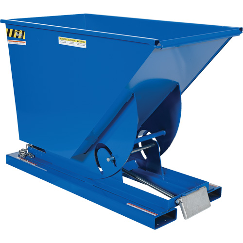 Conteneur autobasculeur, Acier, 3/4 vg³, Bleu Auto Electric Service Ltd.