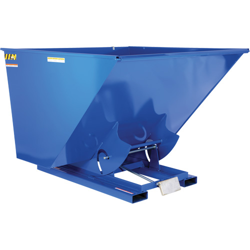 Conteneur autobasculeur, Acier, 2-1/2 vg³, Bleu Auto Electric Service Ltd.