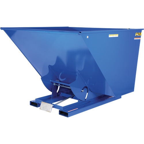 Conteneur autobasculeur, Acier, 2-1/2 vg³, Bleu Auto Electric Service Ltd.