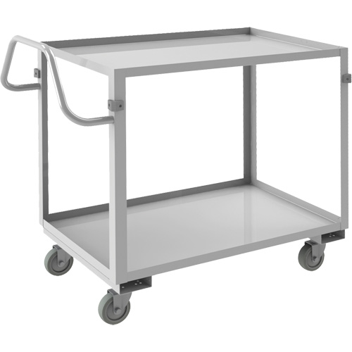 Chariot avec tablettes de calibre industriel, 2 Tiers, 22-1/2" la x 36-1/2" h x 42-7/16" p, Capacit&eacute; 600 lb Auto Electric Service Ltd.
