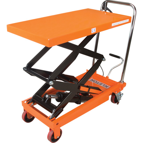 Table &eacute;l&eacute;vatrice &agrave; ciseaux hydraulique, 35-3/4" lo x 19-3/4" la, Acier, Capacit&eacute; 770 lb Auto Electric Service Ltd.