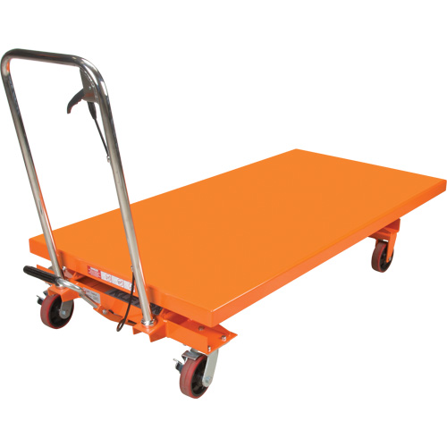 Table &eacute;l&eacute;vatrice &agrave; ciseaux hydraulique, 63" lo x 31-1/2" la, Acier, Capacit&eacute; 1100 lb Auto Electric Service Ltd.