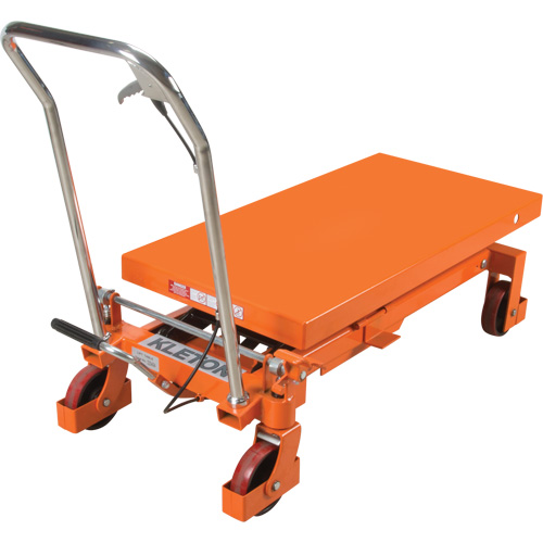 Table &eacute;l&eacute;vatrice &agrave; ciseaux hydraulique, 40" lo x 20 " la, Acier, Capacit&eacute; 2200 lb Auto Electric Service Ltd.