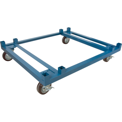 Dolly for Open Mesh Container, 40.5" W x 34-1/2" D x 10" H, 3000 lbs. Capacity Auto Electric Service Ltd.
