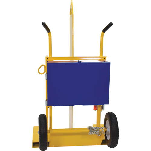 Chariot pour chalumeau et bouteille &agrave; gaz, Roues Rempli de mousse, Base de 24" la x 19-1/2" lo, 500 lb Auto Electric Service Ltd.