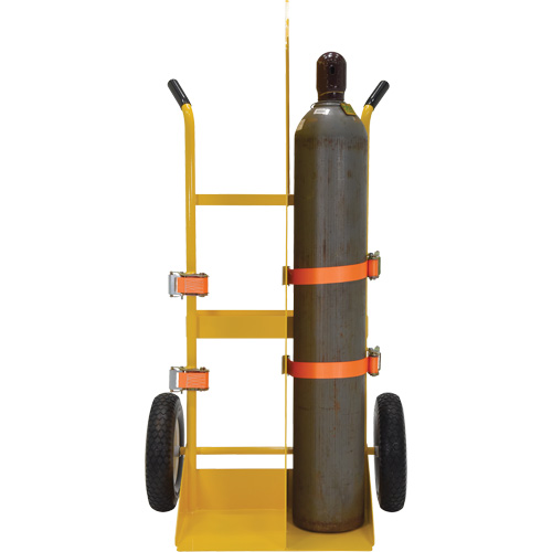 Chariot pour chalumeau et bouteille &agrave; gaz, Roues Rempli de mousse, Base de 23-13/16" la x 22-13/16" lo, 500 lb Auto Electric Service Ltd.