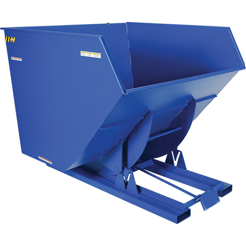 Conteneur autobasculeur, Acier, 4 vg³, Bleu Auto Electric Service Ltd.