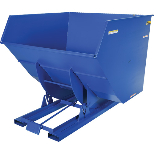 Conteneur autobasculeur, Acier, 4 vg³, Bleu Auto Electric Service Ltd.