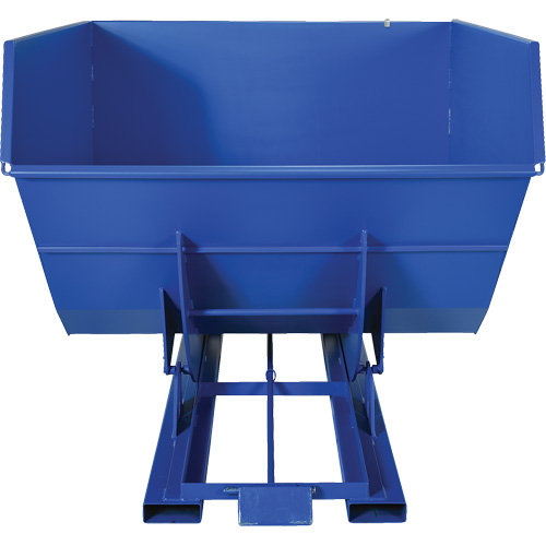 Conteneur autobasculeur, Acier, 4 vg³, Bleu Auto Electric Service Ltd.