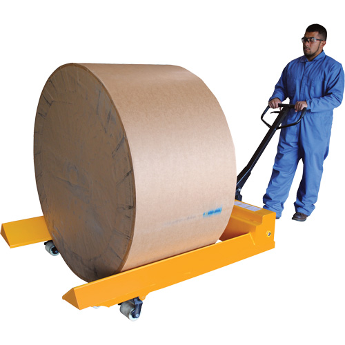 Transpalette pour mat&eacute;riaux en rouleaux, Acier, 48" lo x 7,5" la, Capacit&eacute; 4000 lb Auto Electric Service Ltd.