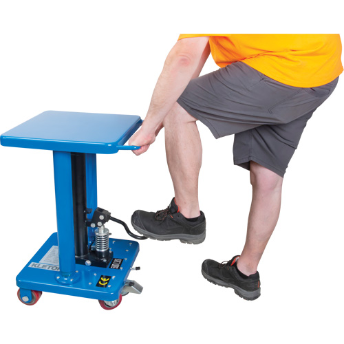 Hydraulic Work Table, 18" L x 18" W, Steel, 500 lbs. Capacity Auto Electric Service Ltd.