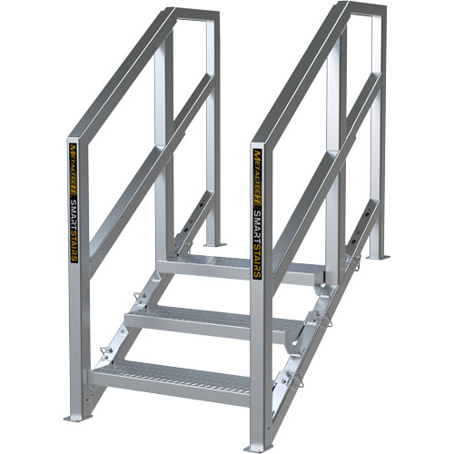 Escalier Smartstairs t&eacute;lescopique &agrave; 3-5 marches en aluminium Auto Electric Service Ltd.