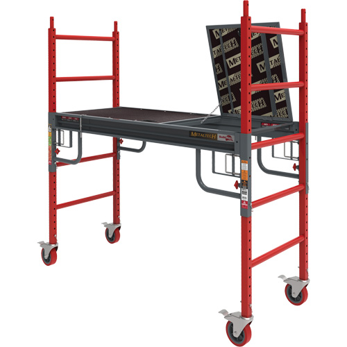 Buildman Baker Drywall Scaffold, 31" D x 6' H Auto Electric Service Ltd.