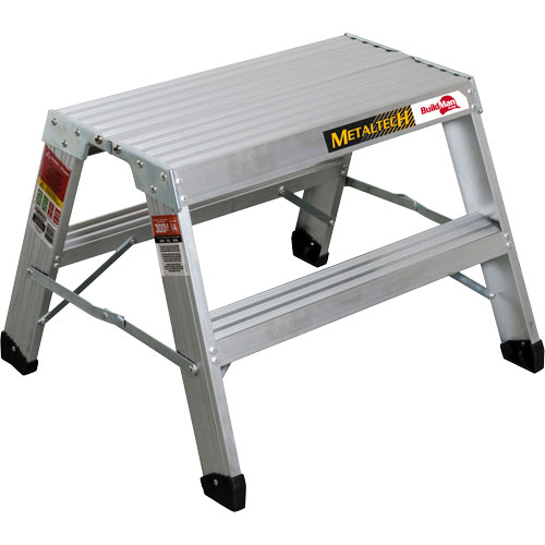 Portable Work-Stand Saw Horse, Aluminum Frame, 12-1/4" D x 24" H Auto Electric Service Ltd.