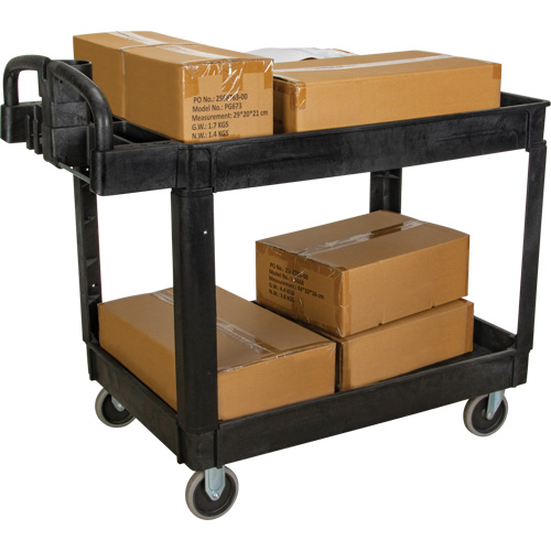 Chariot utilitaire, 2 tiers, 25-5/8" x 33-1/2" x 43-3/4", Capacit&eacute; 550 lb Auto Electric Service Ltd.