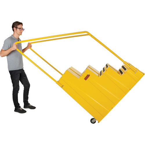 Industrial Step Stool, 4 Steps, 44" x 22-1/4" x 65-1/8" High Auto Electric Service Ltd.