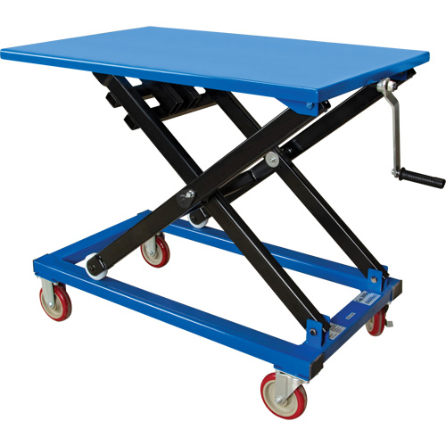 Manual Scissor Lift Table, 37-3/8" L x 23-5/8" W, Steel, 660 lbs. Capacity Auto Electric Service Ltd.