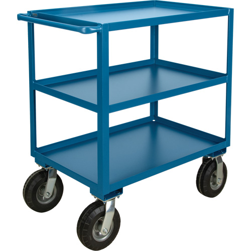 Outdoor Shelf Cart, 3 Tiers, 24" W x 39" H x 51" D, 1200 lbs. Capacity Auto Electric Service Ltd.