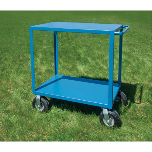 Outdoor Shelf Cart, 2 Tiers, 18" W x 39" H x 33" D, 1200 lbs. Capacity Auto Electric Service Ltd.