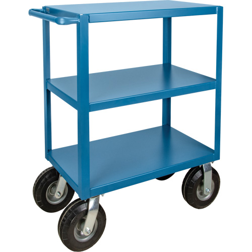 Outdoor Shelf Cart, 3 Tiers, 24" W x 39" H x 51" D, 1200 lbs. Capacity Auto Electric Service Ltd.