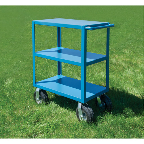 Outdoor Shelf Cart, 3 Tiers, 24" W x 39" H x 51" D, 1200 lbs. Capacity Auto Electric Service Ltd.