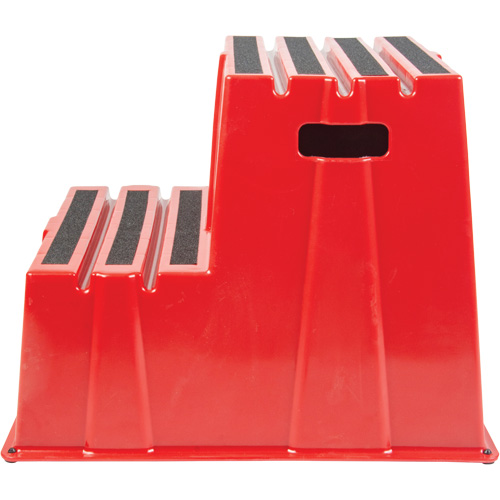 Escabeau industriel, 2 marches, 26" x 22-7/16" x Hauteur 19-11/16" Auto Electric Service Ltd.