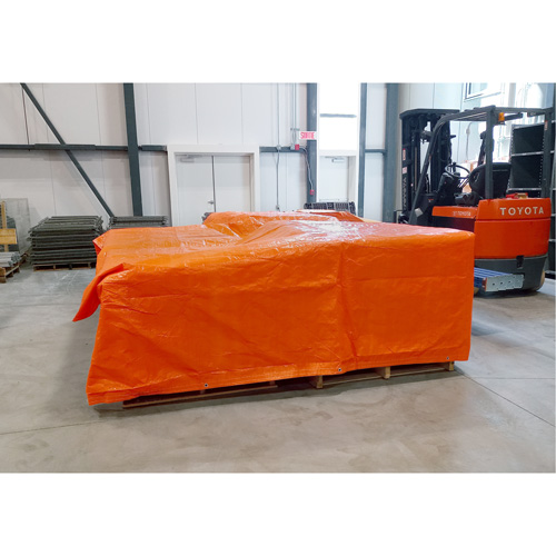 B&acirc;ches isol&eacute;es, Poly&eacute;thyl&egrave;ne, Orange, 20' x 12' x 8 mils Auto Electric Service Ltd.
