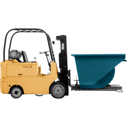 Conteneur autobasculeur, Acier, 3/4 vg³, Bleu Auto Electric Service Ltd.