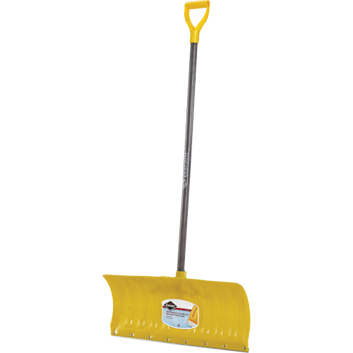 Alpine Snow Pusher, Polypropylene Blade, D-Grip Handle, 26" W Auto Electric Service Ltd.