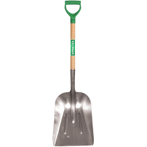 Scoop Shovel, Wood, Aluminum Blade, D-Grip Handle, 29" Length Auto Electric Service Ltd.