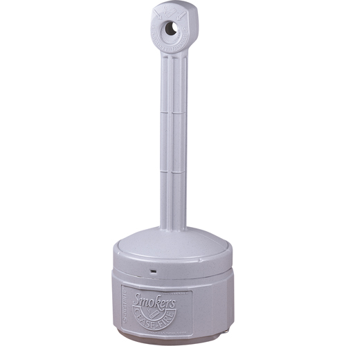 Cendriers Smoker's Cease-Fire, Sur pied, Plastique, Capacit&eacute; 1 gal. US, Hauteur 30" Auto Electric Service Ltd.
