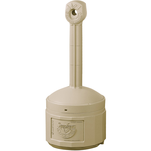 Cendriers Smoker's Cease-Fire, Sur pied, Plastique, Capacit&eacute; 1 gal. US, Hauteur 30" Auto Electric Service Ltd.