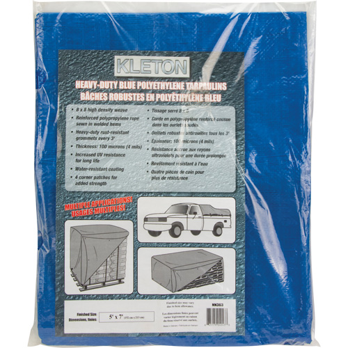 B&acirc;che, Standard, Bleu, 7' x 5' x 4 mils Auto Electric Service Ltd.
