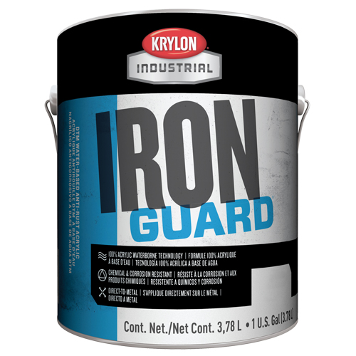 Industrial Iron Guard&reg; Water-Based Enamel, Gallon, Black Auto Electric Service Ltd.