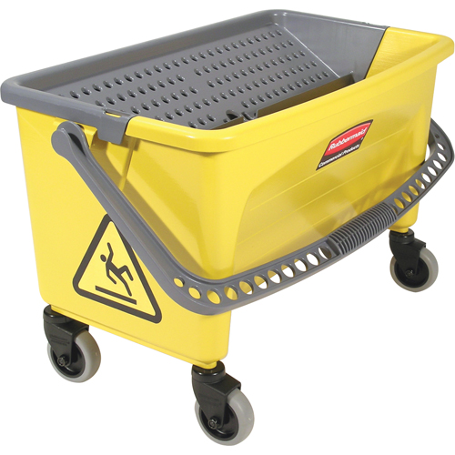 Microfibre Press Wring Buckets, Down Press, 10.75 US Gal. (43 Quart), Yellow Auto Electric Service Ltd.